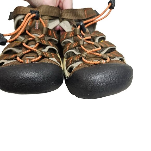 Keen Newport H2 Sandals Size 6 US Youth Waterproof Brown/Orange‎ - Picture 2 of 12